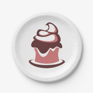 Geburtstagsparty Cupcake Pappteller
