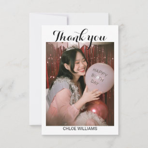 Geburtstagsparty Danke Karte