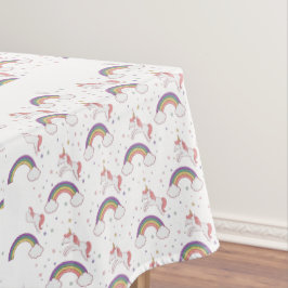Geburtstagsparty-Dekorationen von Unicorn Tischdecke