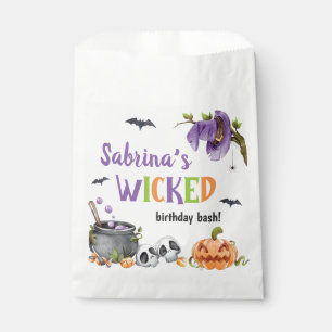 Geburtstagsparty der Hexenkatze, jedes Alter Geschenktütchen