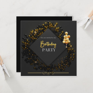 Geburtstagsparty Einladung