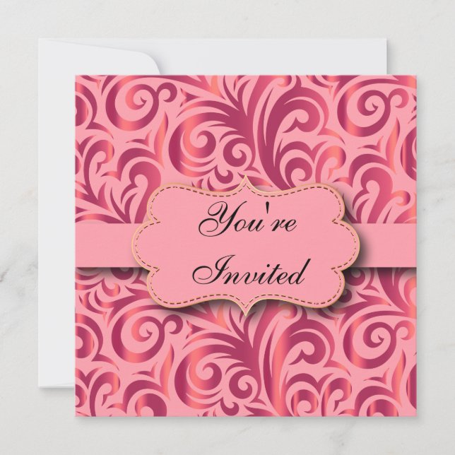 Geburtstagsparty Einladung (Vorderseite)