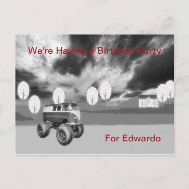 Geburtstagsparty Einladung für 70 Jahre Alte (Vorderseite)