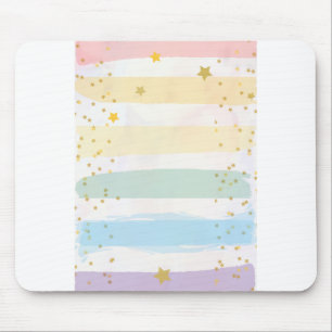 Geburtstagsparty Einladung, Regenbogen Mousepad