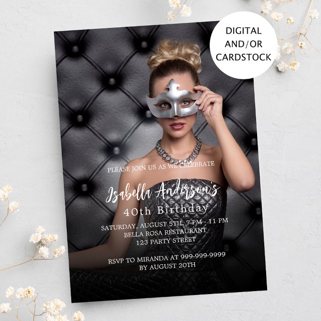 Geburtstagsparty Foto Einladung (Von Creator hochgeladen)