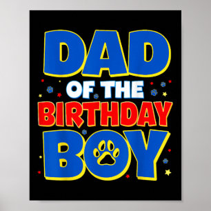 Geburtstagsparty Funny Vater des Geburtstags Bo Poster