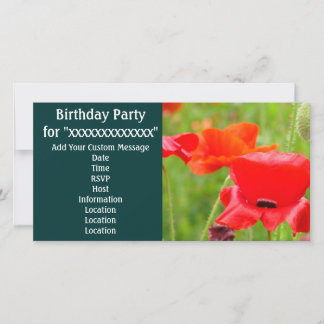 Geburtstagsparty für "Individuelle Name" Einladung