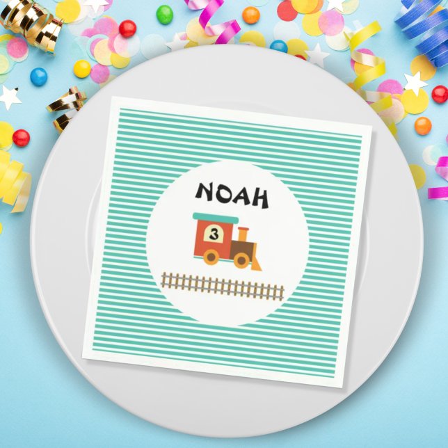 Geburtstagsparty für kleine Kinder Serviette (Von Creator hochgeladen)