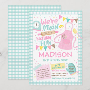 Geburtstagsparty Giro Kochen Geburtstagsparty Einladung