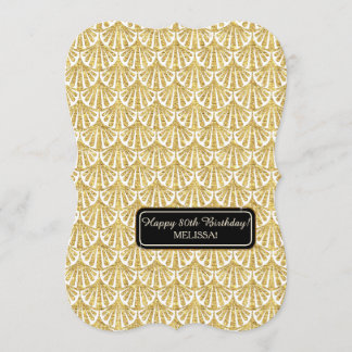 Geburtstagsparty Glam Great Gatsby Style Einladung