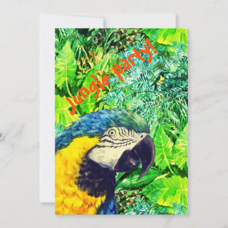 Geburtstagsparty im Dschungel Einladung