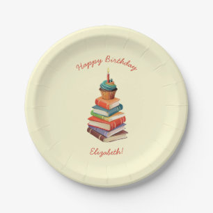 Geburtstagsparty Kinder lesen Pappteller