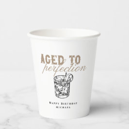 Geburtstagsparty mit Perfection White Whiskey Pappbecher