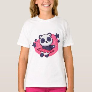 Geburtstagsparty Panda Tanz Niedlich T-Shirt