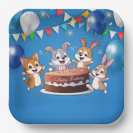 Geburtstagsparty Pappteller