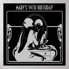 Geburtstagsparty-Poster der 20er Jahre Poster