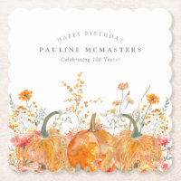 Geburtstagsparty Pumpkin Wildblume Custom