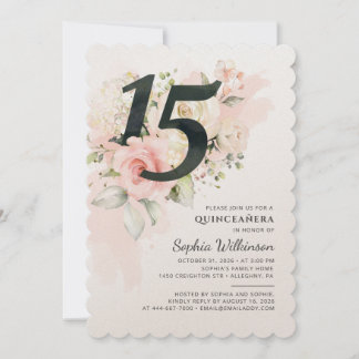 Geburtstagsparty Quinceanera Geburtstagsparty Einladung