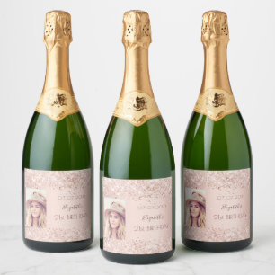 Geburtstagsparty Rose Gold Rosa Rosa Foto