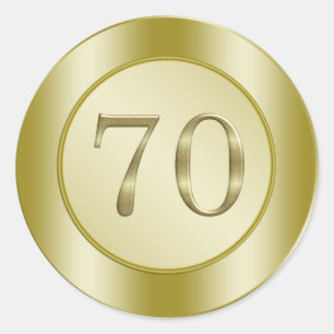 Geburtstagsparty Runder Aufkleber