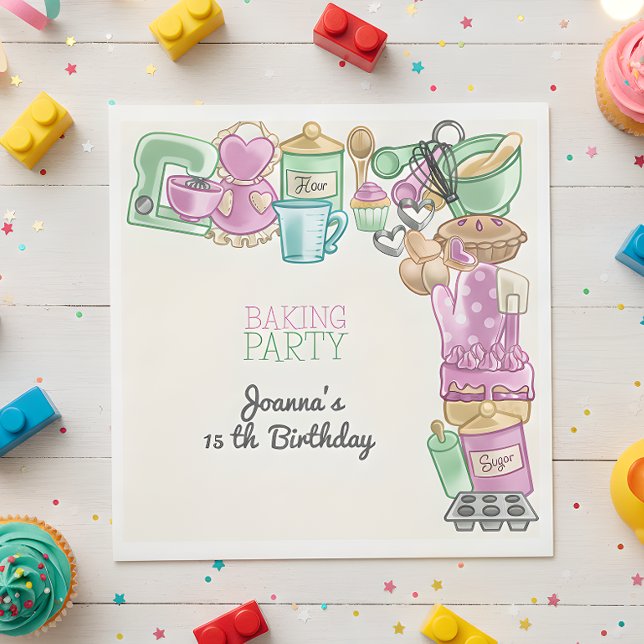 Geburtstagsparty Serviette (Von Creator hochgeladen)