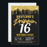 Geburtstagsparty trinken einladung<br><div class="desc">Diese rauschende Geburtstagsfeier ist perfekt für jedes Alter! Dies ist eine beliebte Option für eine Swag 16 Feier.</div>