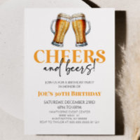 Geburtstagsparty von Cheers and Beers Glass