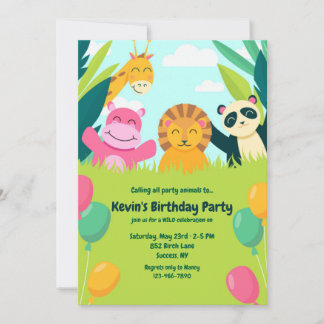 Geburtstagsparty von Party Einladung