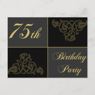 Geburtstagsparty-Vorrat Einladungspostkarte