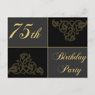 Geburtstagsparty-Vorrat Einladungspostkarte