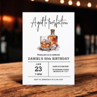 Geburtstagsparty Whiskey im Alter von 50 Jahren