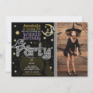 Geburtstagsparty zu Halloween Einladung