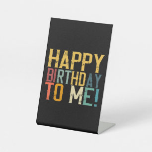 Geburtstagsparty zum Geburtstag von mir Sockelschild