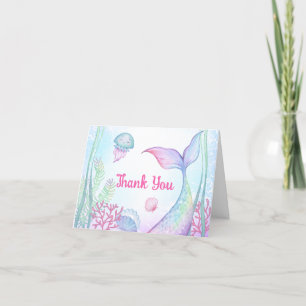 Geburtstagsparty zum Thema Nautic Dankeschön Karte