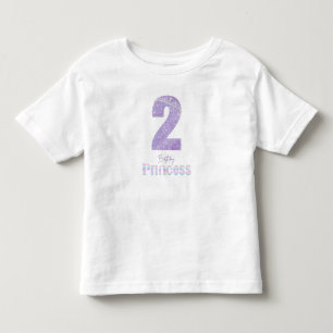 Geburtstagsprinzessin 2 Jahre altes T-Shirt