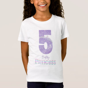 Geburtstagsprinzessin 5 Jahre T-Shirt