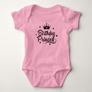 Geburtstagsprinzessin Baby Bodysuit Strampler