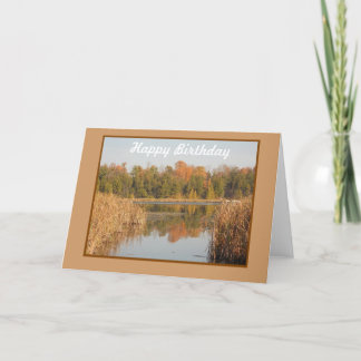 Geburtstagsreflektionen für Ihm Karte