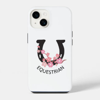 Geburtstagsreiter-Geschenk Pferd Reiter Hufeisen iPhone 14 Hülle