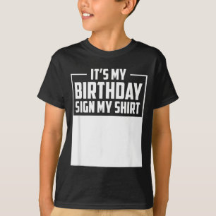 Geburtstagsschild Lustiges Geburtstagsfeier Fan Co T-Shirt