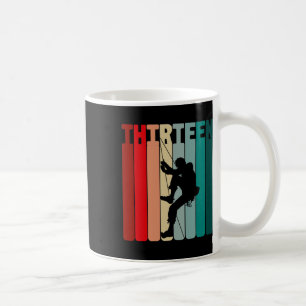 Geburtstagsshirt 13 Jahre Klettern 13. Geburtstag Kaffeetasse