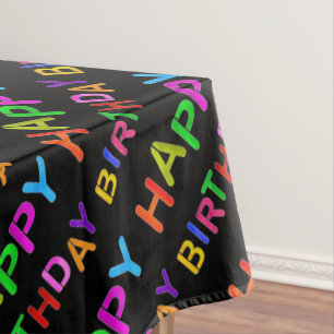 Geburtstagstext Tischdecke