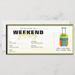 Geburtstagsüberraschung Reisegeschenkgutschein