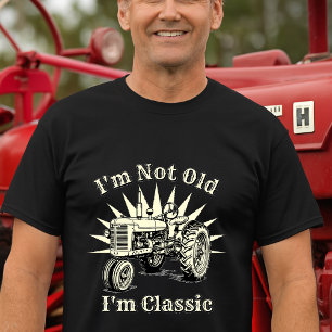 Geburtstagsvorlage für klassischen Vintage-Landwir T-Shirt