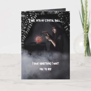 Geburtstagswunsch der Hexe Karte