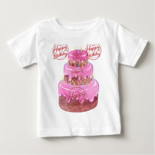 Geburtstagswünsche Baby T-shirt