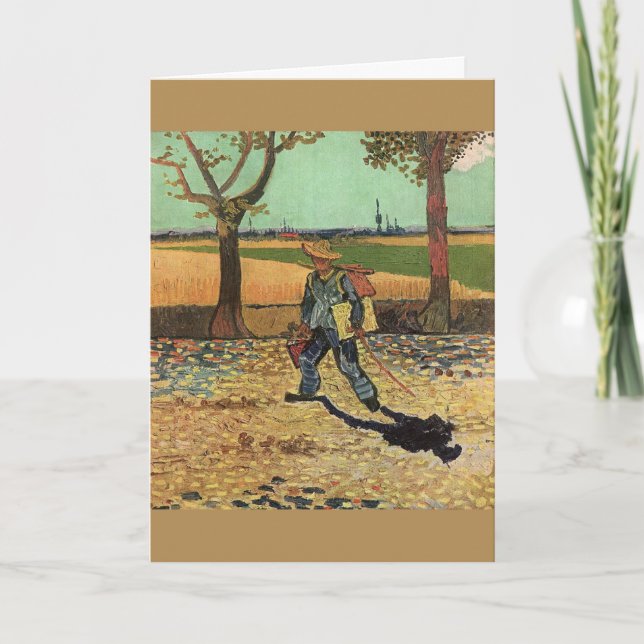 Geburtstagswünsche von Künstlern Karte (Vorderseite)