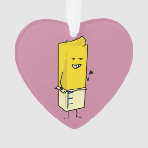 Gebutterter butterartiger Stock der Ornament