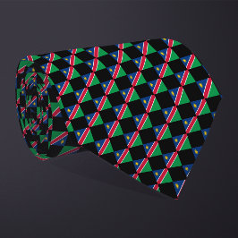 Gechecktes Namibia-Muster Krawatte