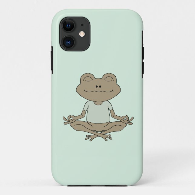 Gechillter Frosch Case-Mate iPhone Hülle (Rückseite)